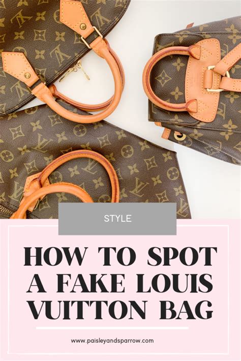 come riconoscere cinte falsi di louis vuitton|How to spot a fake Louis Vuitton bag .